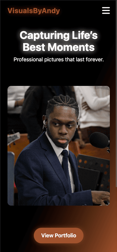 VisualsByAndy Mobile